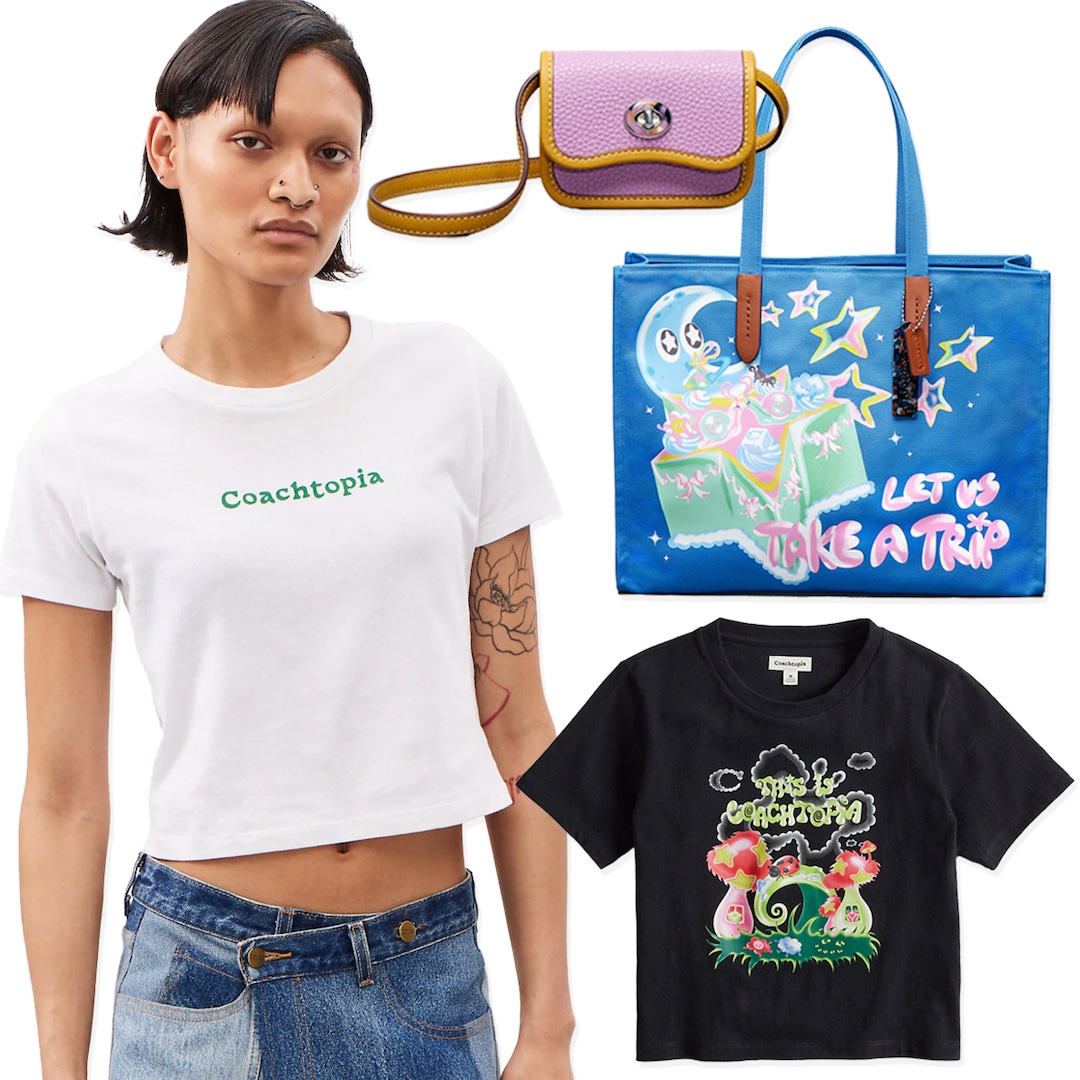 Coach Just Restocked Its Ultra-Cool, Upcycled Coachtopia Collection – E! Online